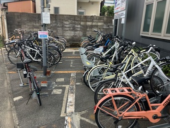 フルーツ自転車パーク北大路駅北